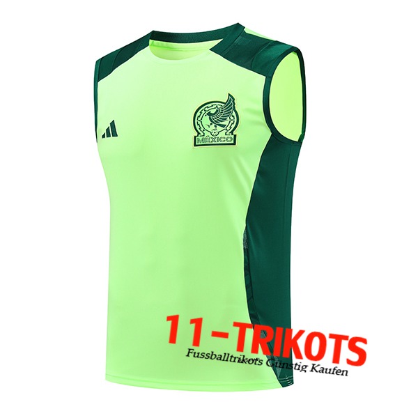 Mexiko Trainings-Tanktop Grün 2024/2025