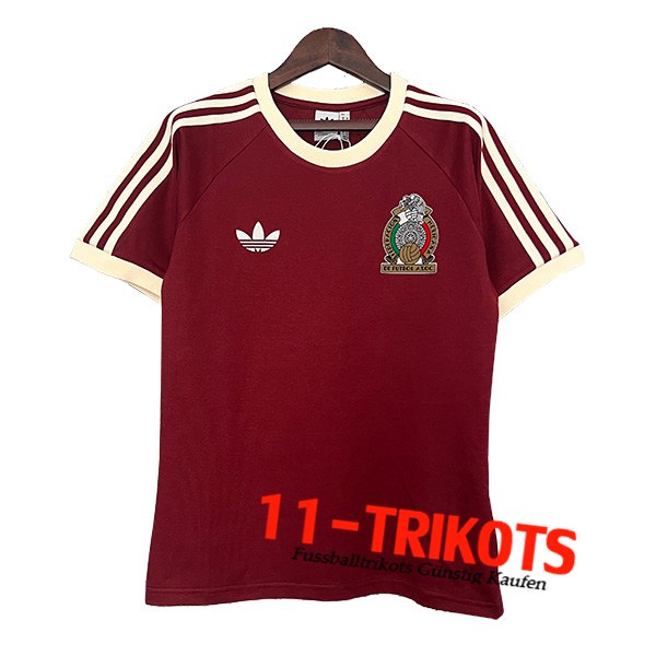 Mexiko Fussball Trikots Retro Special Edition Rot