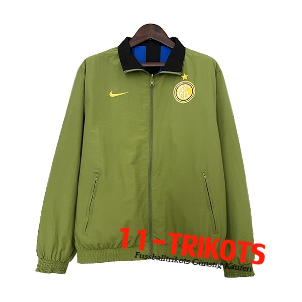 Inter Milan Windjacke Grün 2024/2025