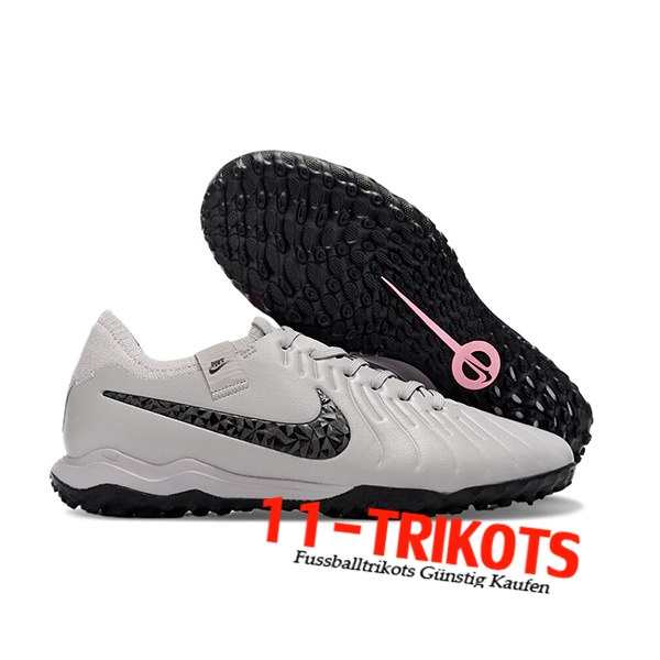 Nike Fussballschuhe Tiempo Legend X PRO TF Grau/Schwarz