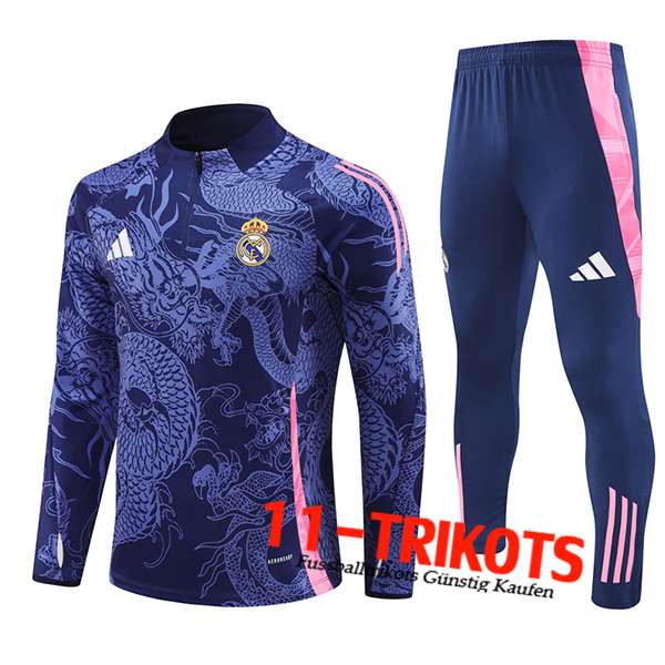 Real Madrid Trainingsanzug lila/Rosa 2024/2025