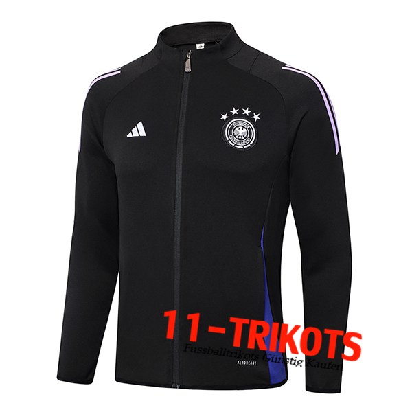 Deutschland Trainingsjacke Schwarz/lila 2024/2025