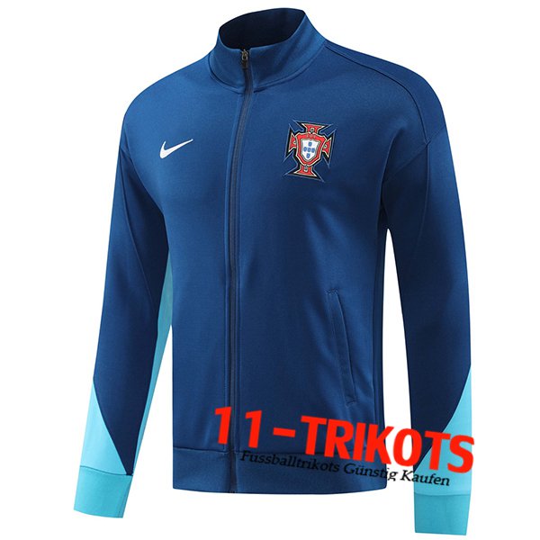 Portugal Trainingsjacke Blau 2024/2025