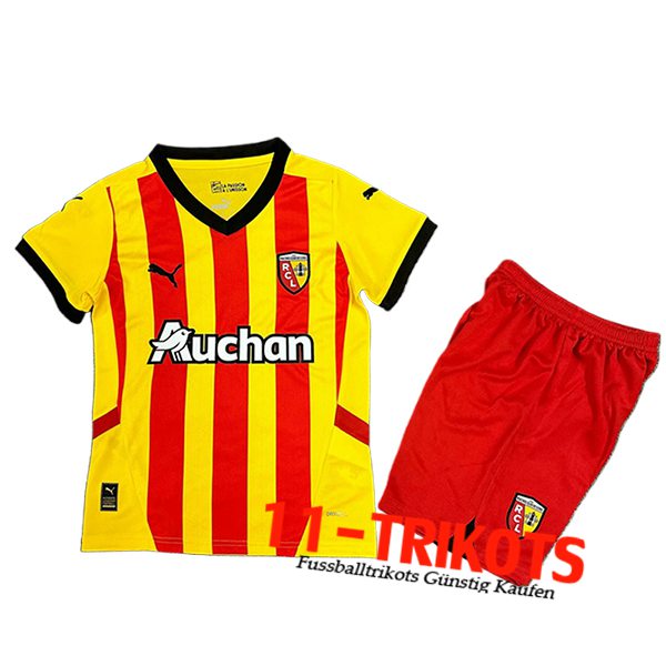 RC Lens Kinder Heimtrikot 2024/2025