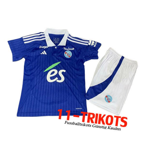 RC Strasbourg Kinder Heimtrikot 2024/2025