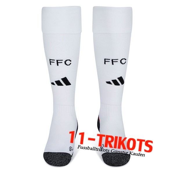 Fulham Fussball Socken Heimtrikot 2024/2025