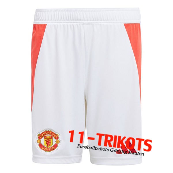 Manchester United Fussball Shorts Heimtrikot 2024/2025