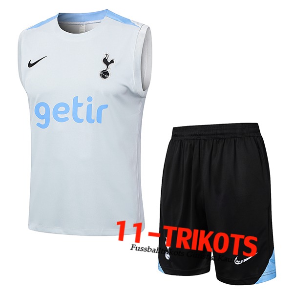 Tottenham Hotspur Trainings-Tanktop Hellgrau 2024/2025