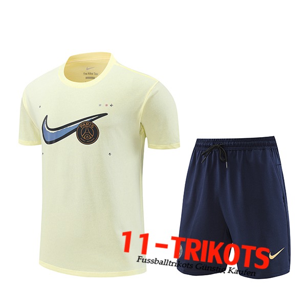 PSG Trainingstrikot Beige 2024/2025