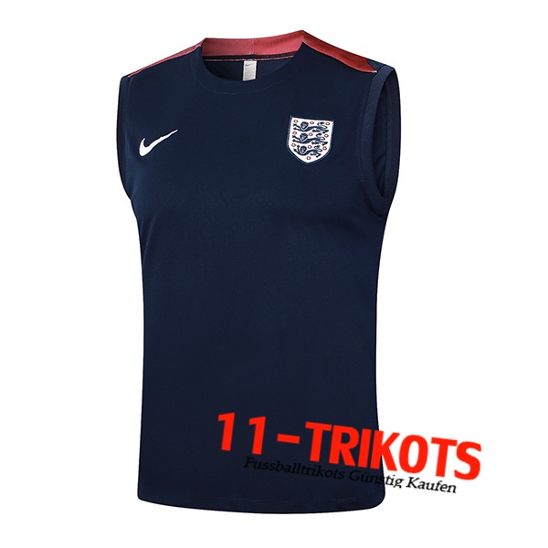 Britannien Trainings-Tanktop Dunkelblau 2024/2025 -02