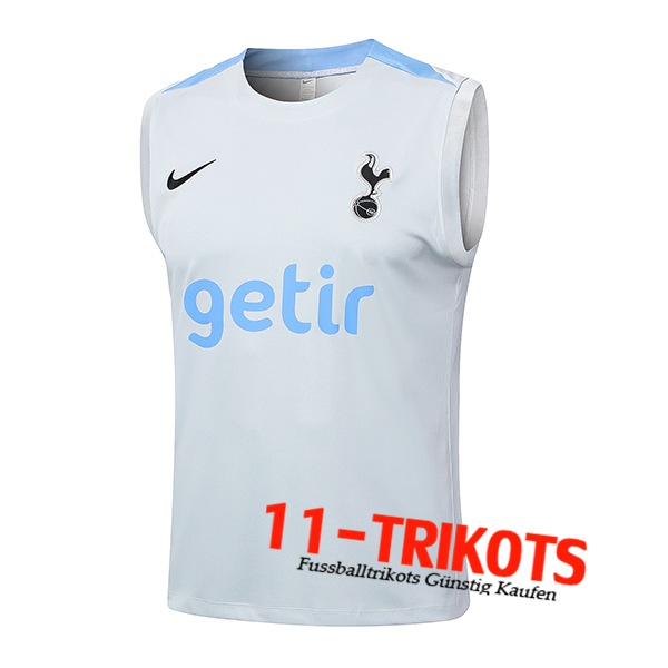 Tottenham Hotspur Trainings-Tanktop Hellgrau 2024/2025