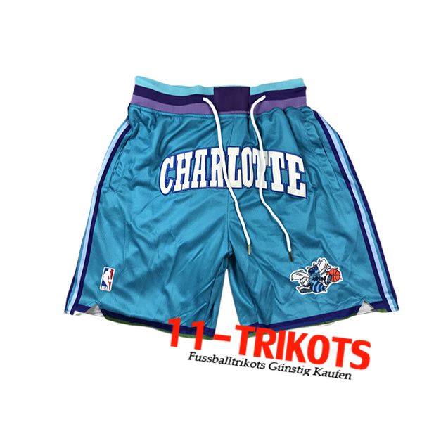 Charlotte Hornets Shorts NBA 2024/25 Hellblau