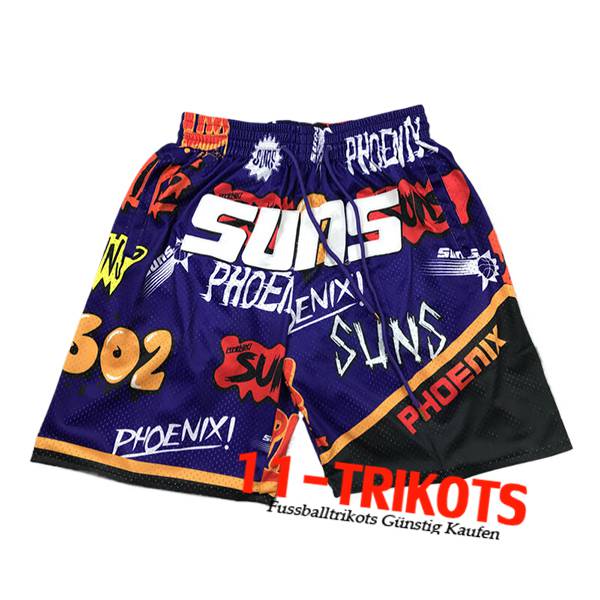 Phoenix Suns Shorts NBA 2024/25 lila