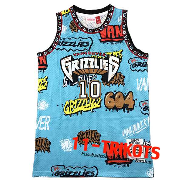 Memphis Grizzlies Trikot (BIBBY #10) 2024/25 Blau