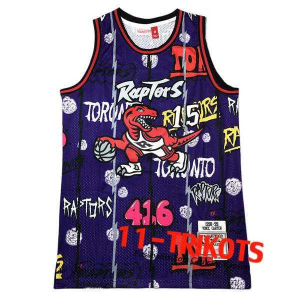 Toronto Raptors Trikot (CARTER #15) 2024/25 lila