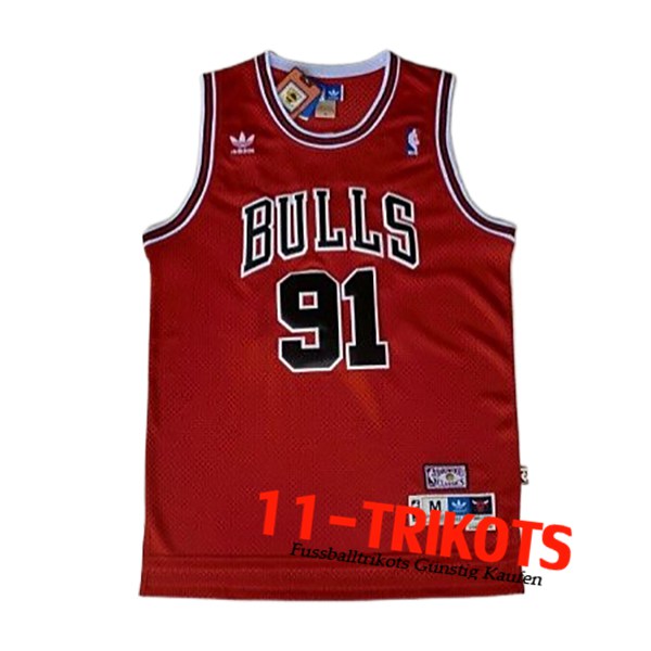 Chicago Bulls Trikot (RODMAN #91) 2024/25 Rot