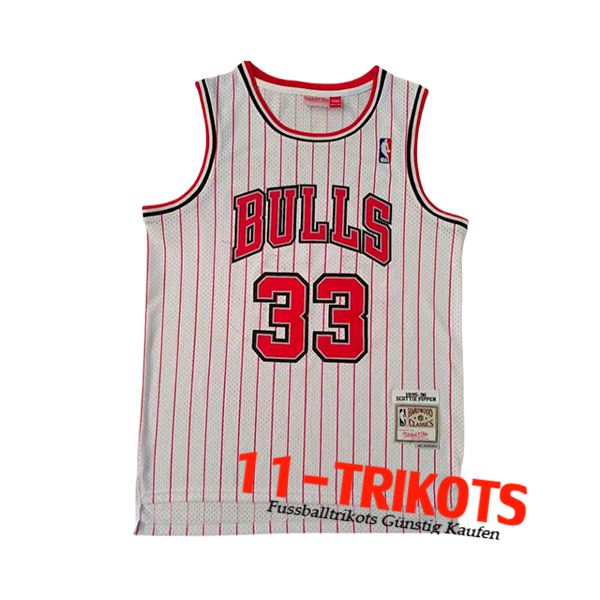 Chicago Bulls Trikot (PIPPEN #33) 2024/25 Rosa/Rot