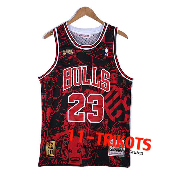 Chicago Bulls Trikot (JORDAN #23) 2024/25 Rot/Schwarz