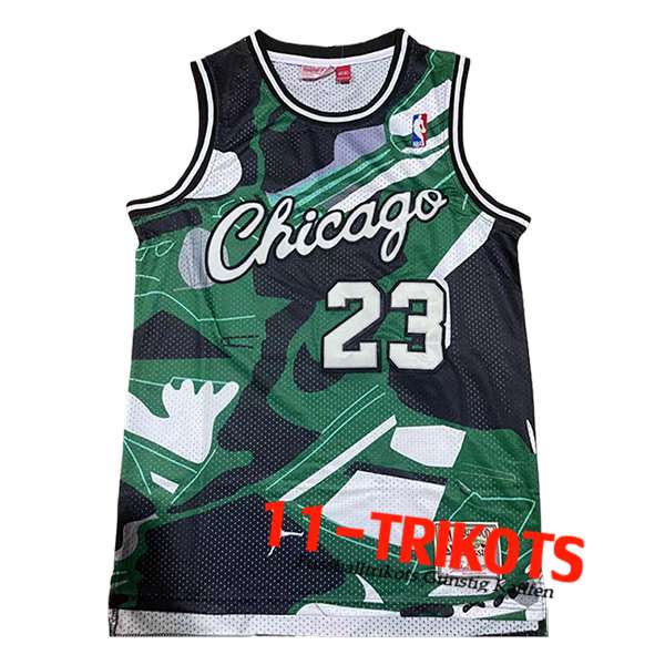 Chicago Bulls Trikot (JORDAN #23) 2024/25 Grün/Weiß