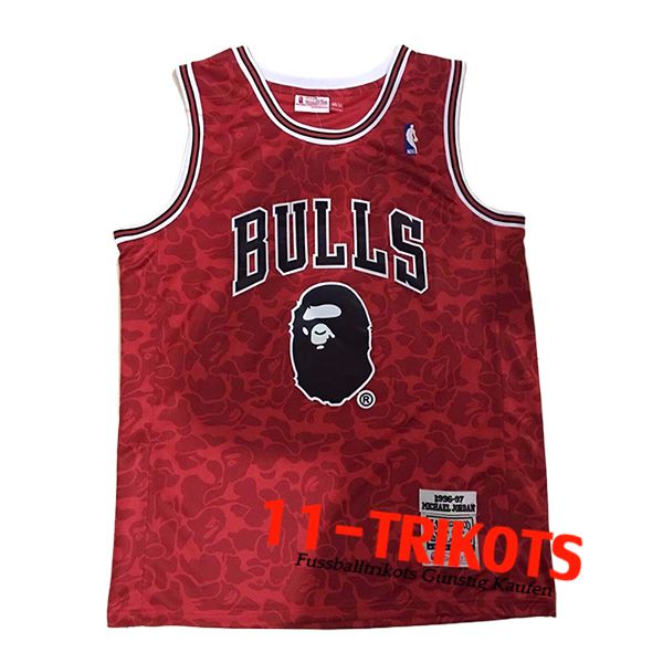 Chicago Bulls Trikot (JORDAN #23) 2024/25 Rot/Schwarz -02