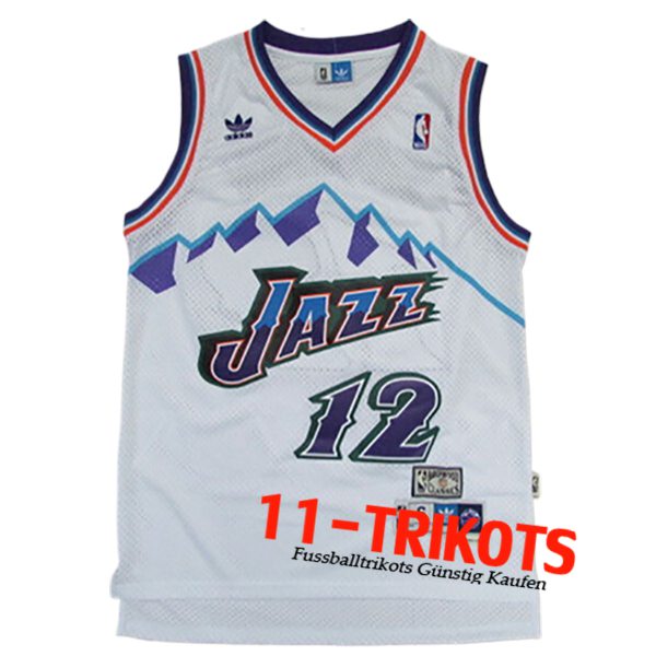 Utah Jazz Trikot (STOCKTON #12) 2024/25 Weiß