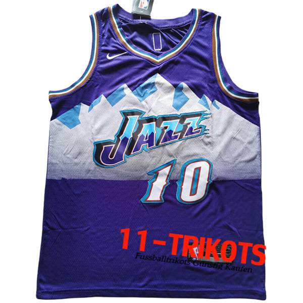 Utah Jazz Trikot (CONLEY #10) 2024/25 lila/Weiß