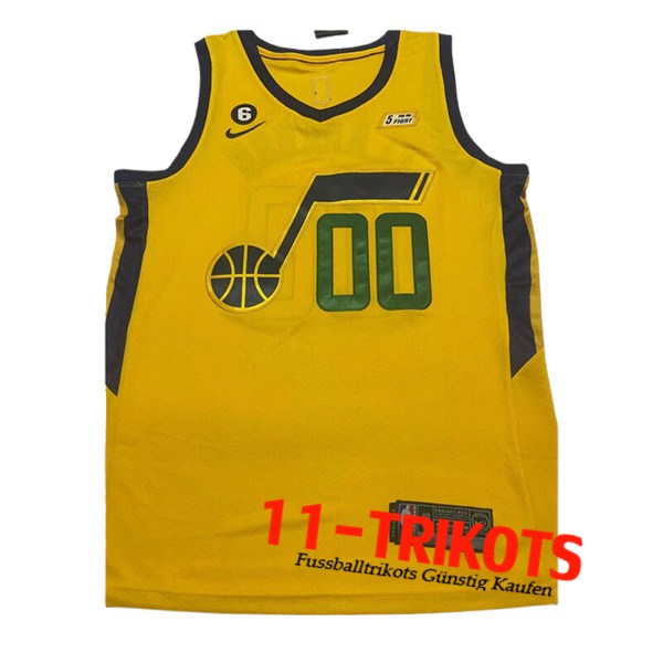 Utah Jazz Trikot (CLARKSON #00) 2024/25 Gelb