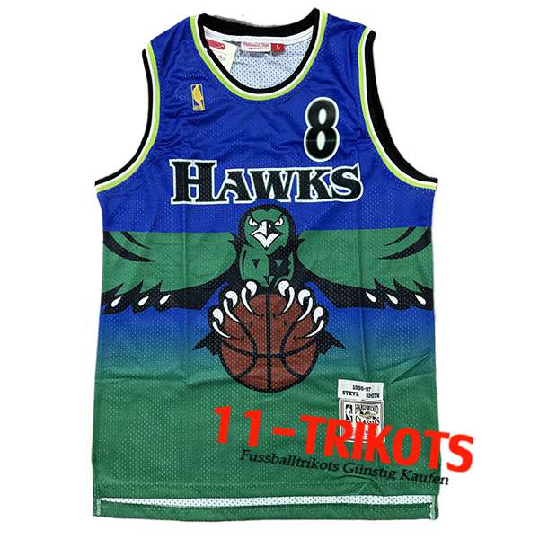 Atlanta Hawks Trikot (SMITH #8) 2024/25 Grün/Blau