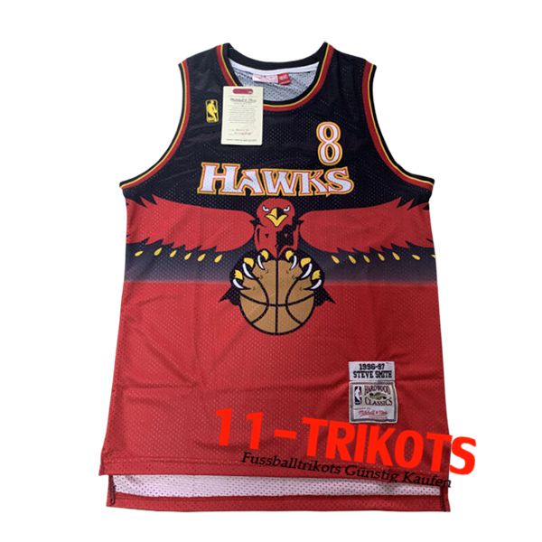 Atlanta Hawks Trikot (SMITH #8) 2024/25 Rot/Schwarz