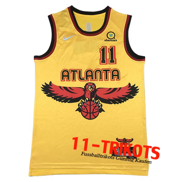 Atlanta Hawks Trikot (YOUNG #11) 2024/25 Gelb