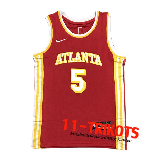 Atlanta Hawks Trikot (MURRAY #5) 2024/25 Rot/Gelb