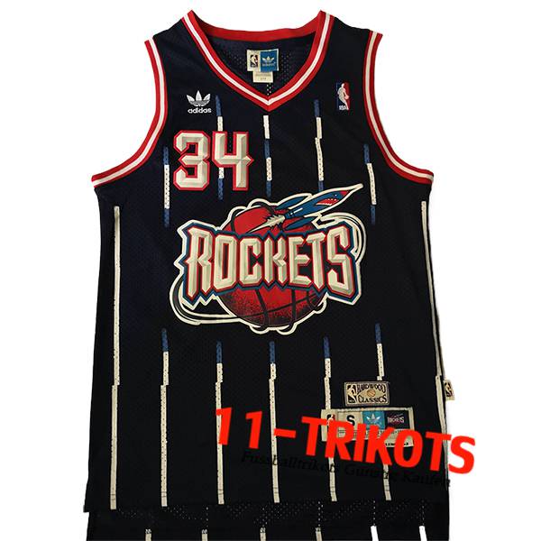 Houston Rockets Trikot (OLAJUWON #34) 2024/25 Schwarz