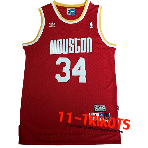 Houston Rockets Trikot (OLAJUWON #34) 2024/25 Rot