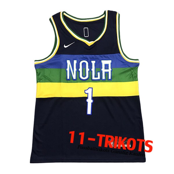 San New Orleans Pelicans Trikot (WILLIAMSON #1) 2024/25 Schwarz