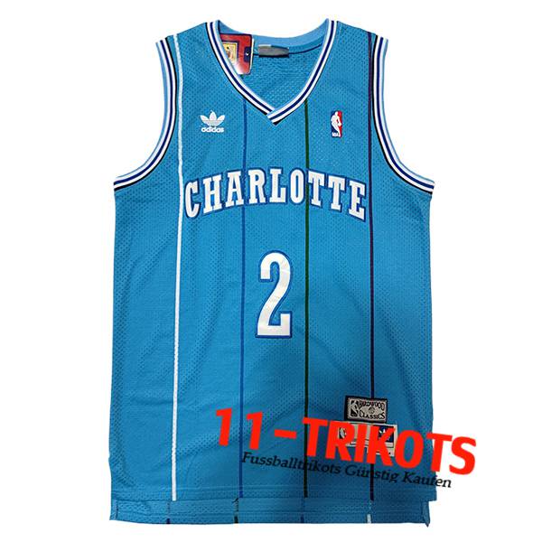 Charlotte Hornets Trikot (JOHNSON #2) 2024/25 Blau