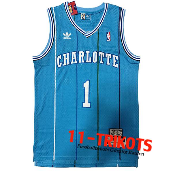 Charlotte Hornets Trikot (BOGUES #1) 2024/25 Blau