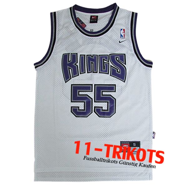 Sacramento Kings Trikot (WILLAMS #55) 2024/25 Weiß/lila