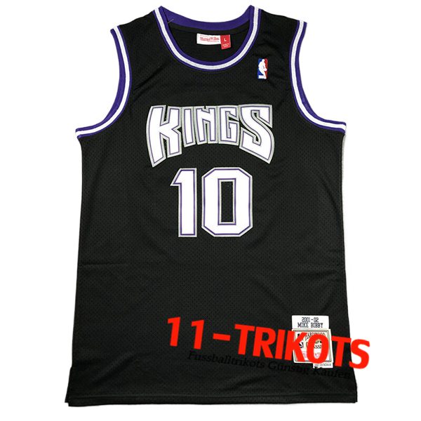 Sacramento Kings Trikot (BIBBY #10) 2024/25 Schwarz/Weiß