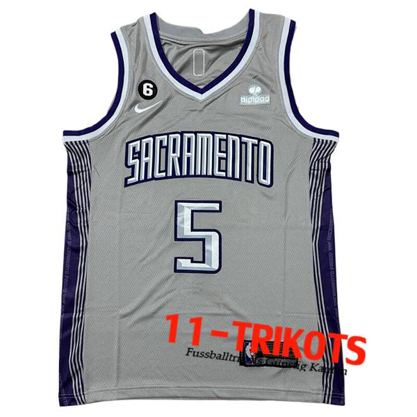 Sacramento Kings Trikot (FOX #5) 2024/25 Grau