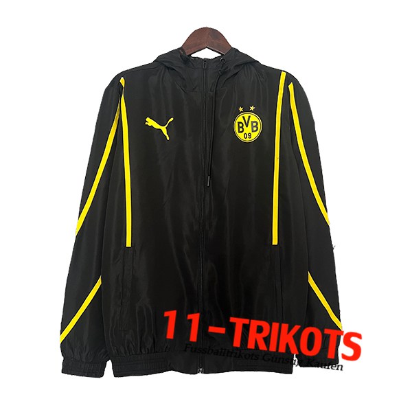 Dortmund Windjacke Schwarz/Gelb 2024/2025