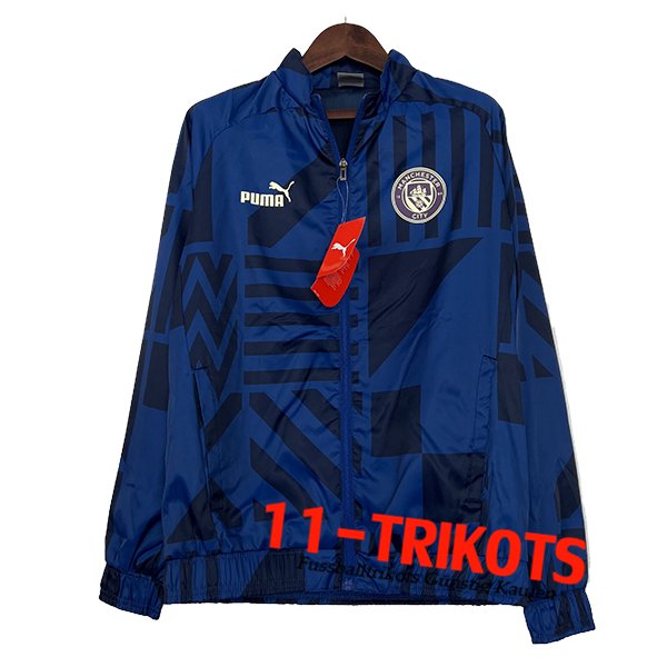 Manchester City Windjacke Blau/Schwarz 2024/2025