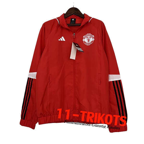 Manchester United Windjacke Rot 2024/2025