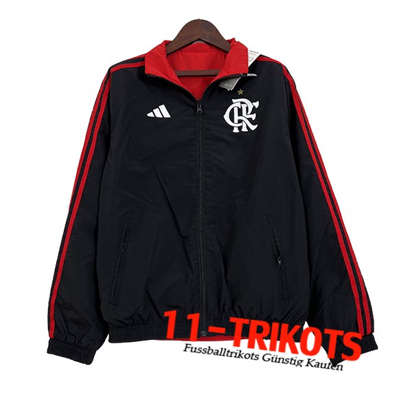 Flamengo Windjacke Schwarz/Rot 2024/2025 -02