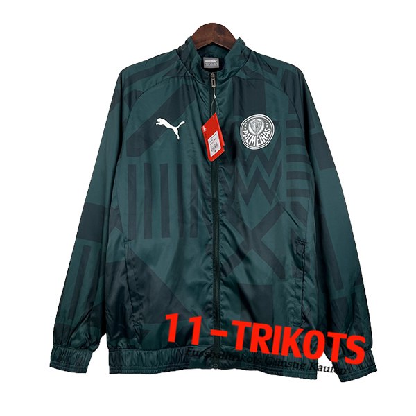 Palmeiras Windjacke Grün 2024/2025