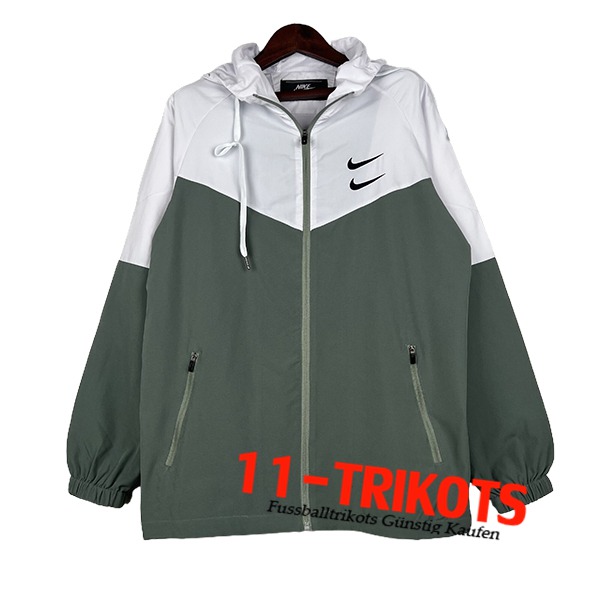 Nike Windjacke Grün/Weiß 2024/2025 -03