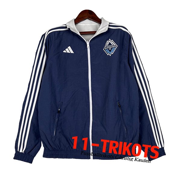 Vancouver Whitecaps FC Windjacke Blau 2024/2025