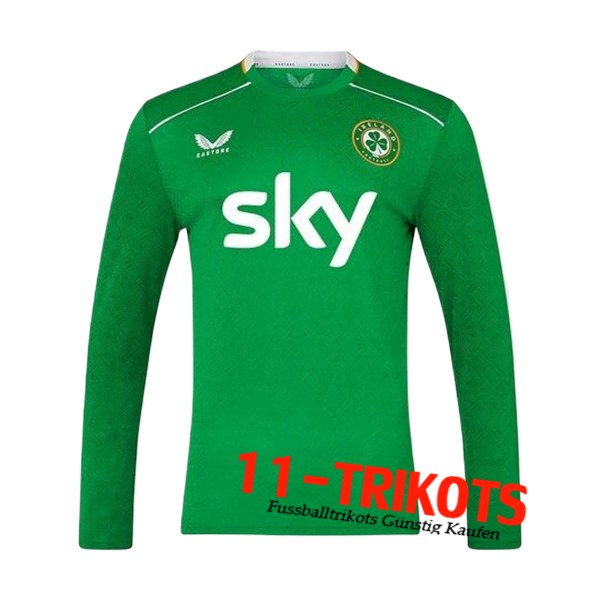 Neues Irland Langarms Heimtrikot 2024/2025