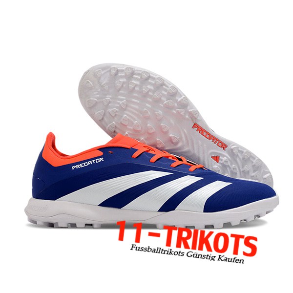 Adidas Fussballschuhe PREDATOR 24 ELITE TF BOOTS39 Blau/Weiß/Orange