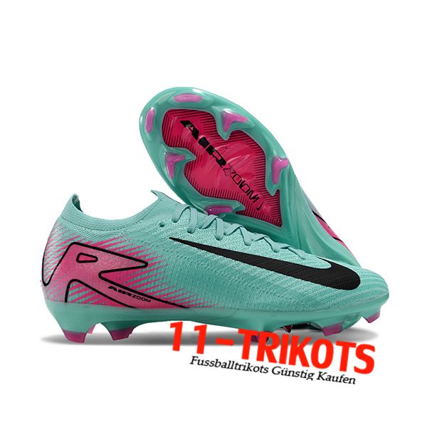 Nike Fussballschuhe AIR Zoom Mercurial Vapor 16 Elite XXV FG Grün/Rosa/Schwarz