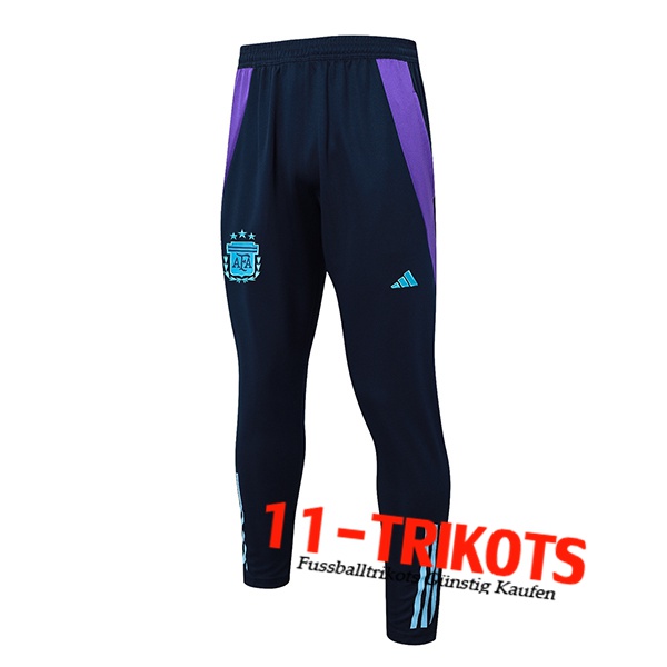 Argentinien Trainingshose Schwarz/Blau/lila 2024/2025